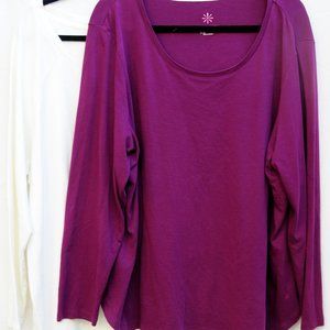 EUC ISAAC MIZRAHILIVE TWO PACK TOPS